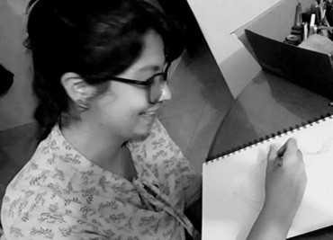 Foto de la ilustradora